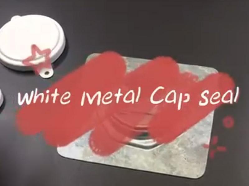 White Metal Cap Seal