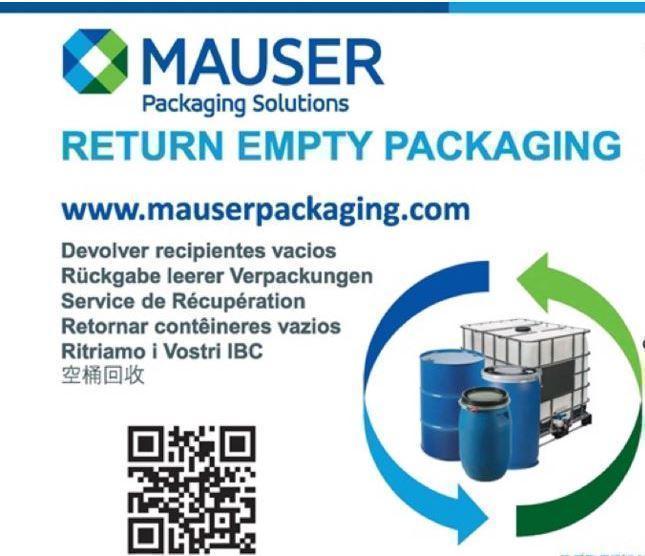 Mauser Has The World's Largest Recycling System For Used Packaging Containers. How Does It Work?