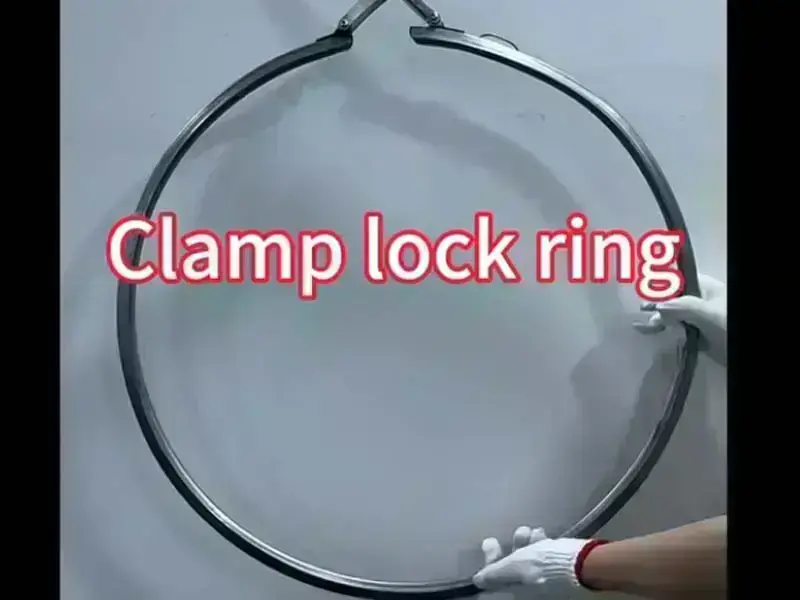 Clamp lock ring