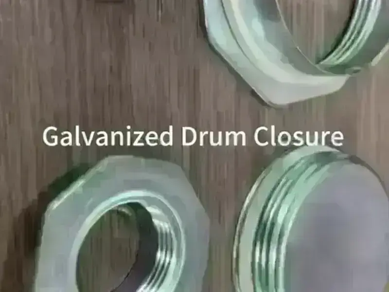 Galvanized Drum Closure