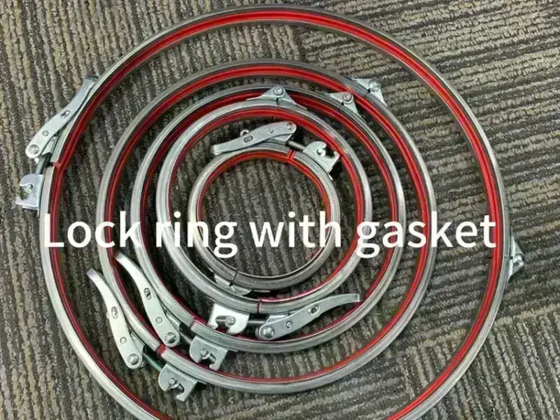 Lock ring with gasket